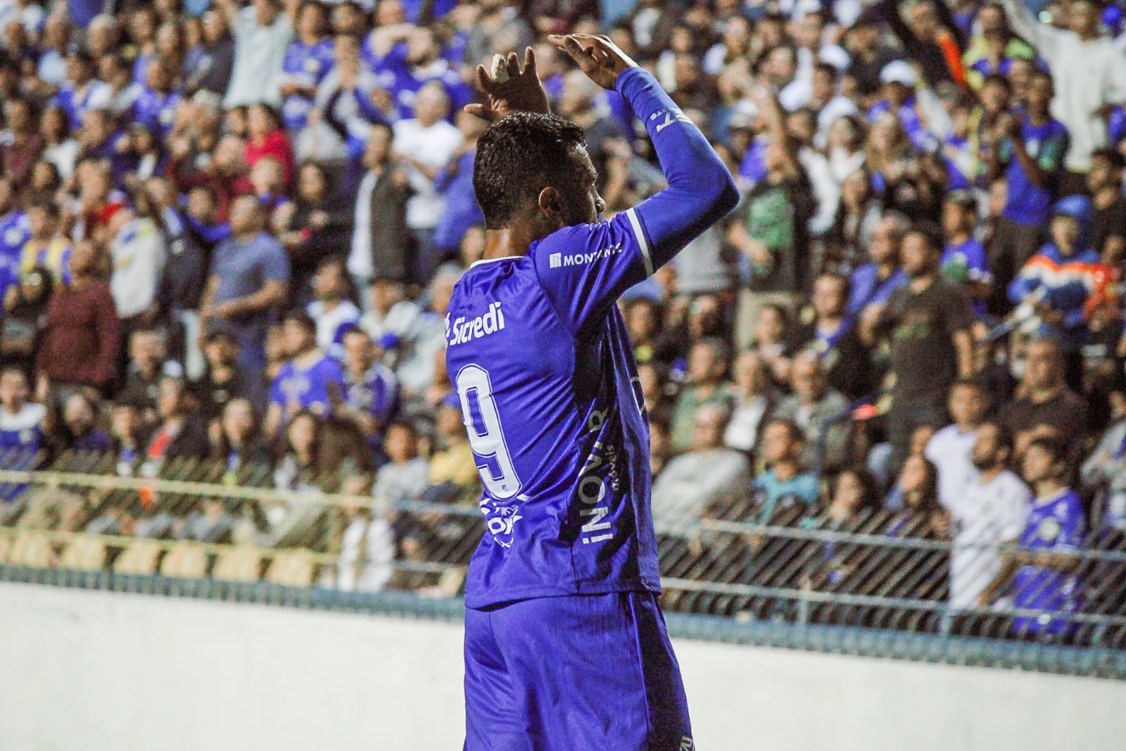 Wendel Júnior autor do gol do acesso do São José EC para a Série A-2 do Campeonato Paulista