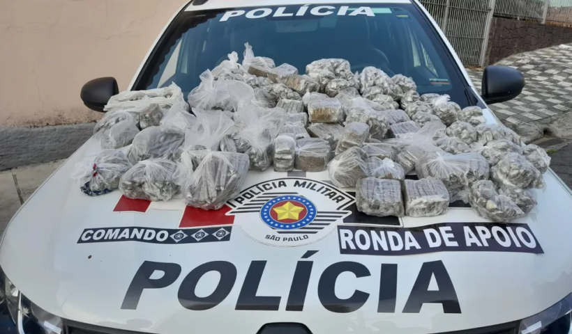 Jacareí: Policiais militares prendem duas pessoas com 12 kg de maconha durante a tarde de quinta-feira (20), em Jacareí (SP)
