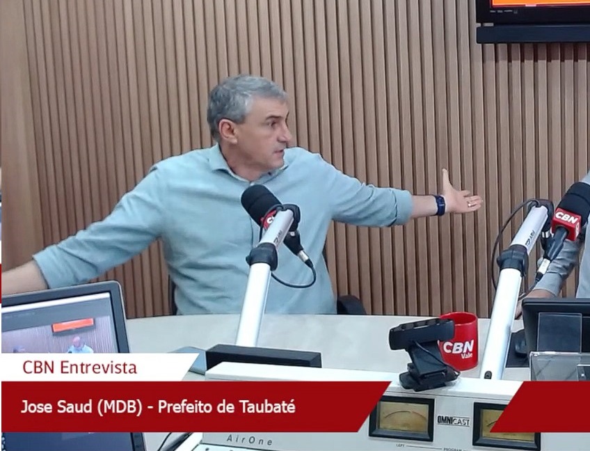 Pesquisa do Jornal OVale mostra que prefeito de Taubaté José Saud é reprovado por 51,25% da população