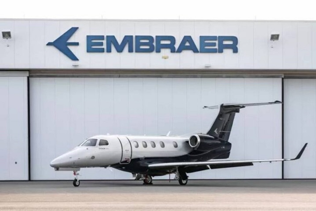 Aeronave da Embraer que abre novo processo de estágio