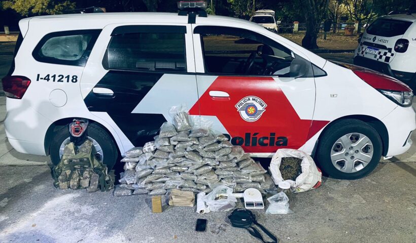 Mulher é presa com 25 kg de drogas em São José dos Campos