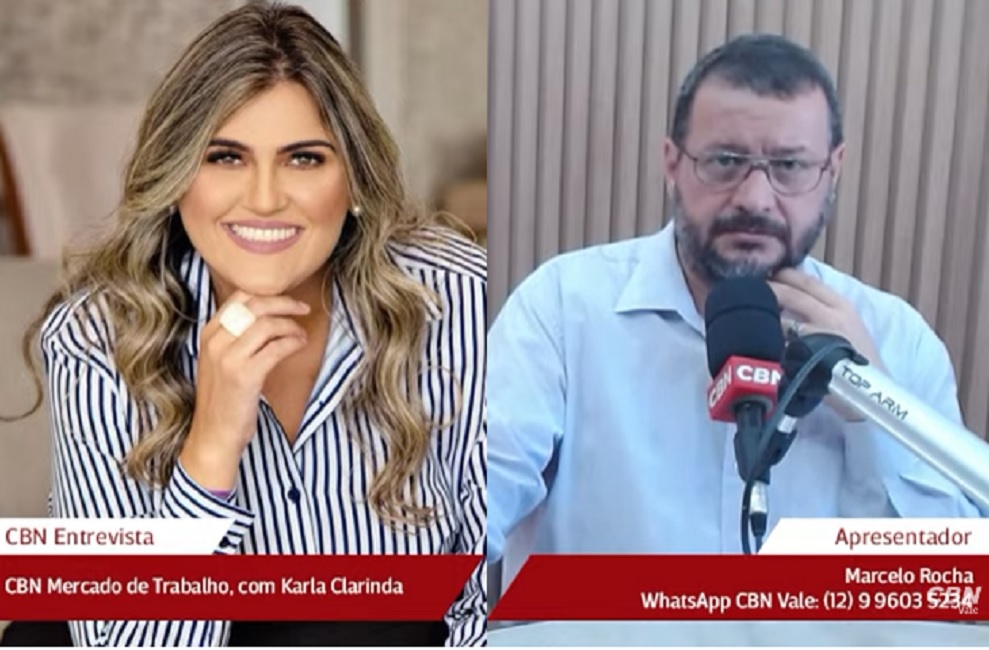 Karla Clarinda e Marcelo Rocha conversam sobre networking