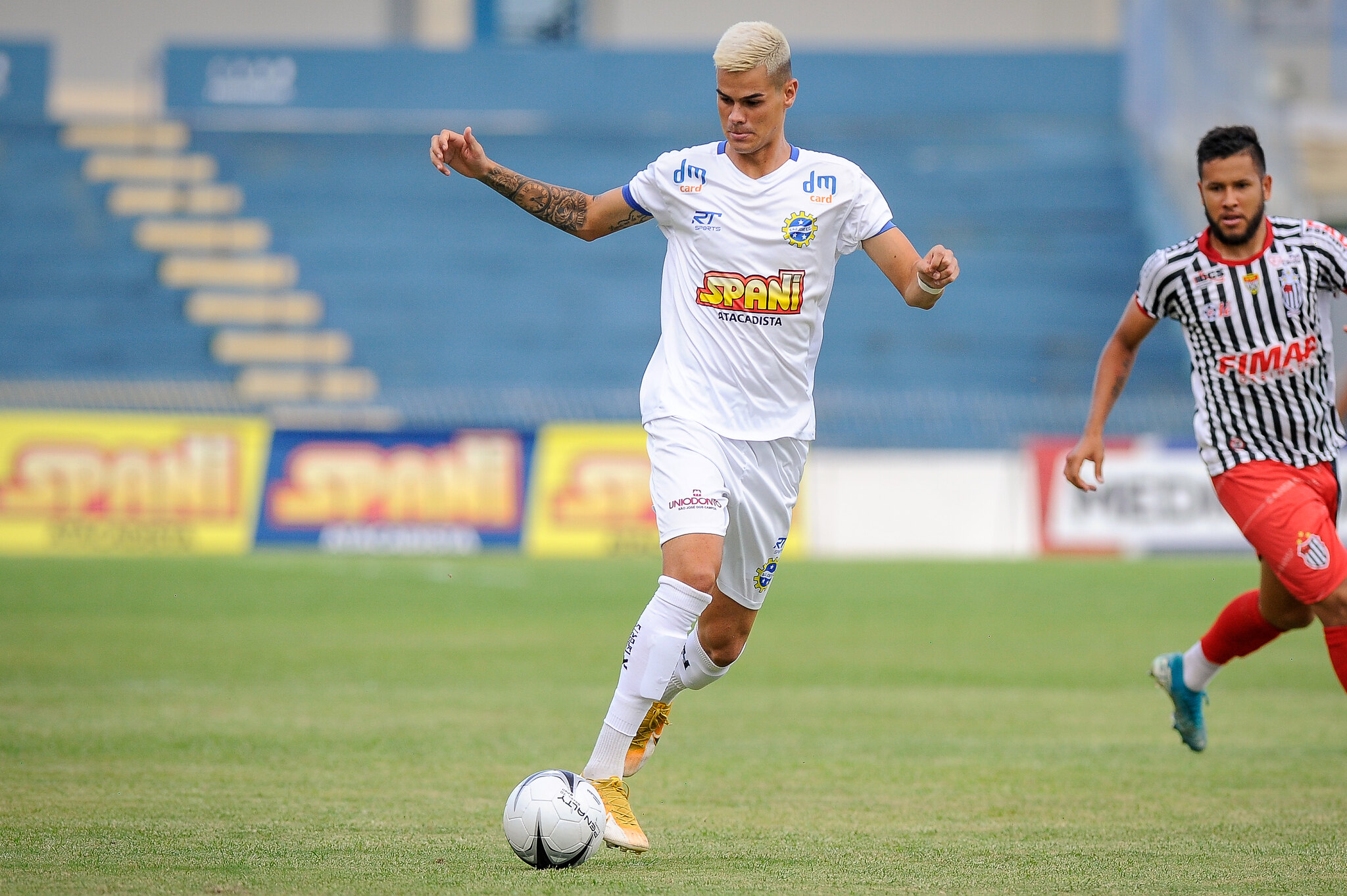 Lucas Lima foi um dos destaques da conquista da Quarta Divisão Paulista de 2020