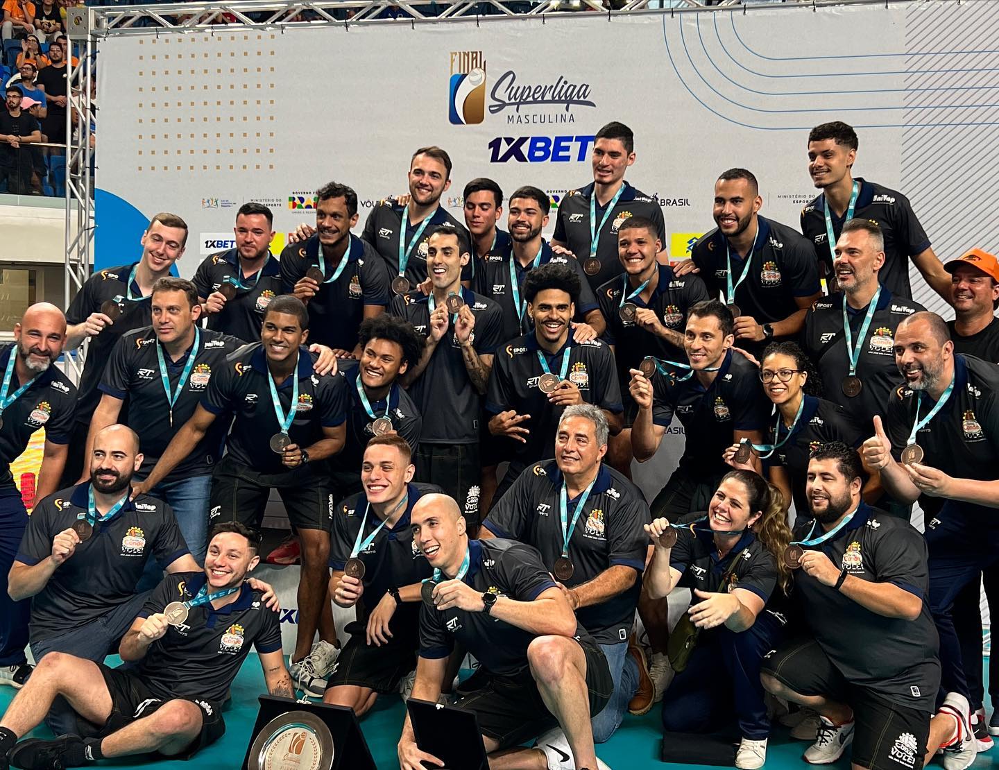 Vôlei São José ficou na terceira posição geral da Superliga Nacional Masculina 2022/2023