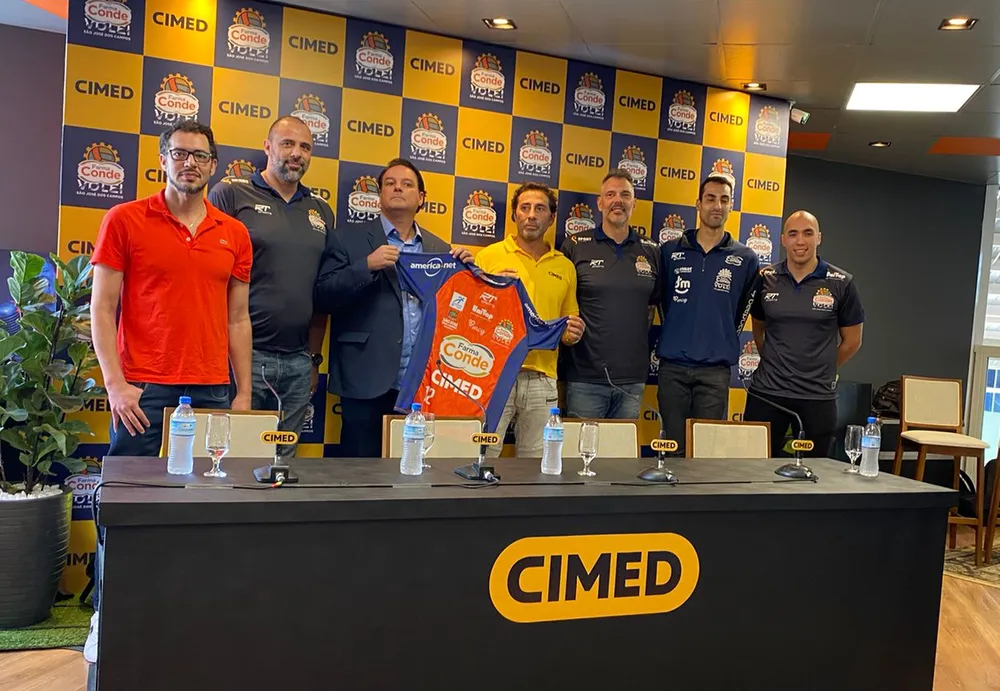 Ao lado da Farma Conde, a Cimed também será uma das parceiras do Vôlei São José para a temporada 2023/2024 
