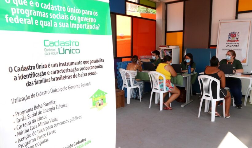 "Cadastro Único nos bairros" acontece nesta quarta-feira (14) no Jardim Colônia em Jacareí