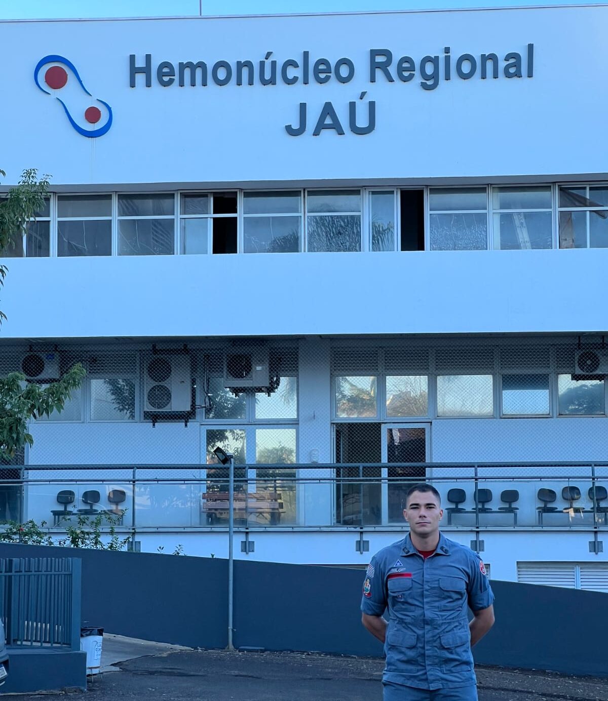Bombeiro nascido em Taubaté doa medula óssea a paciente com leucemia