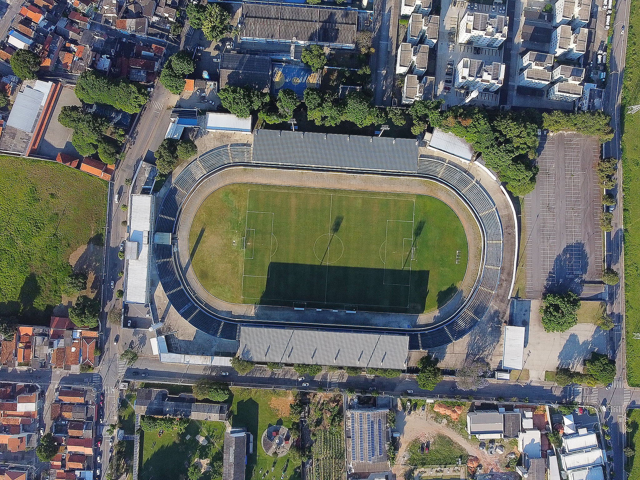 Visão aérea do Martins Pereira