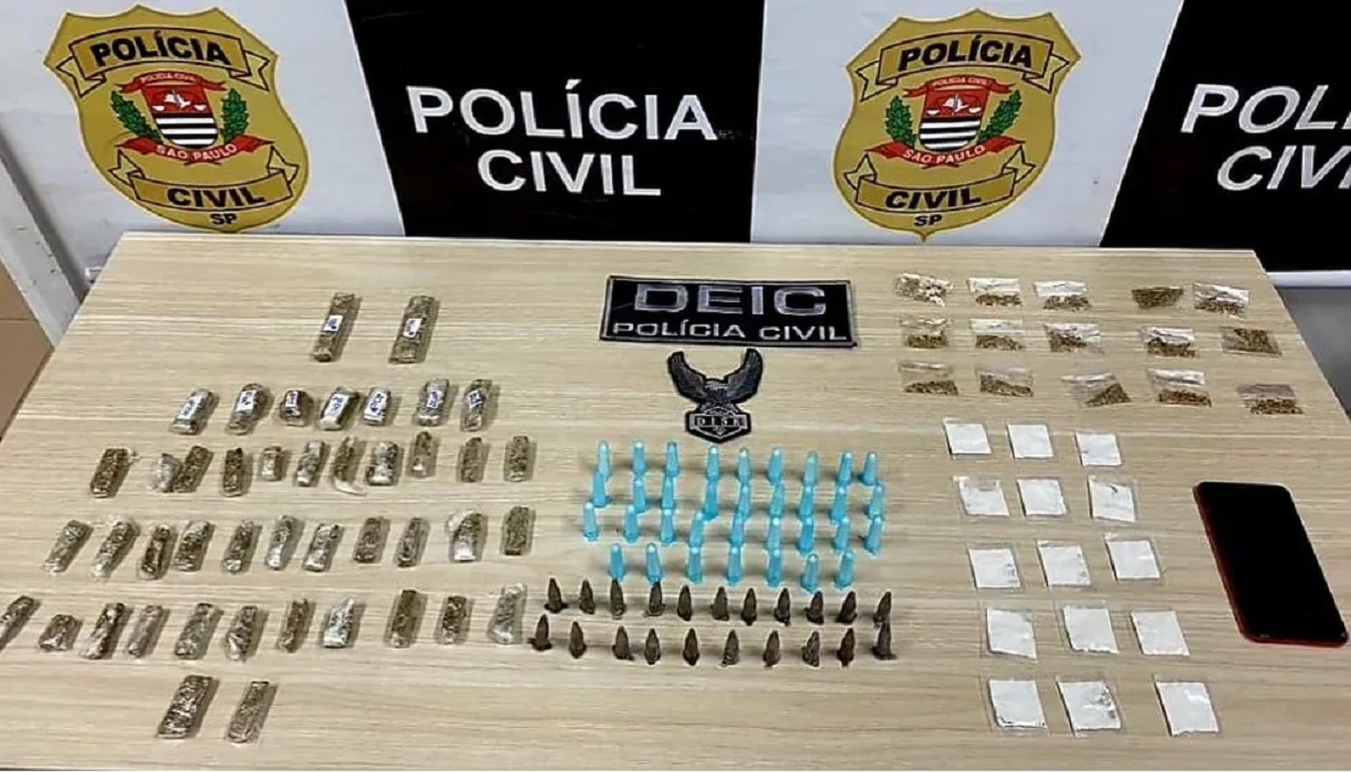 Casal é detido por tráfico de drogas em São José dos Campos