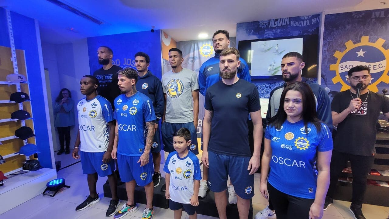 Uniformes do São José EC para a disputa da Copa Paulista