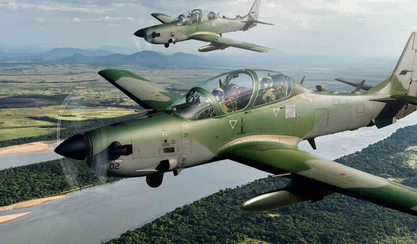 Embraer e Força Aérea Brasileira iniciam estudos para atualização tecnológica das aeronaves A-29 Super Tucano