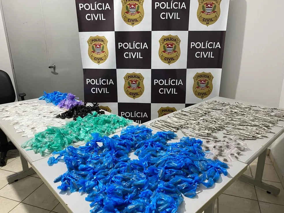 Três homens são presos em operação policial contra o tráfico de drogas em Caçapava