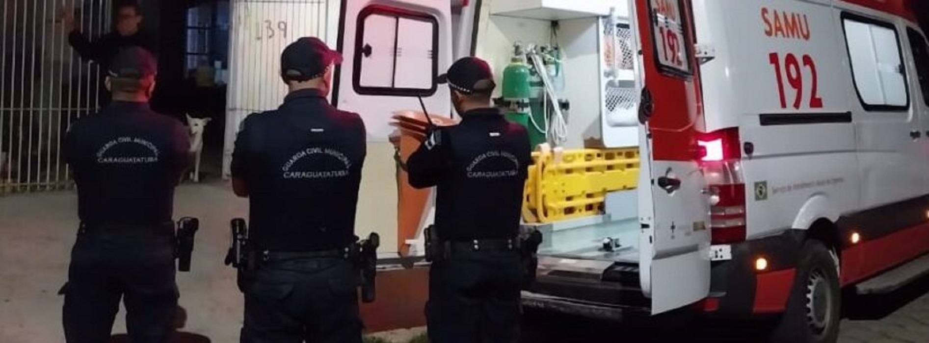Idosa é resgatada pela GCM após abandono em sua residência em Caraguatatuba