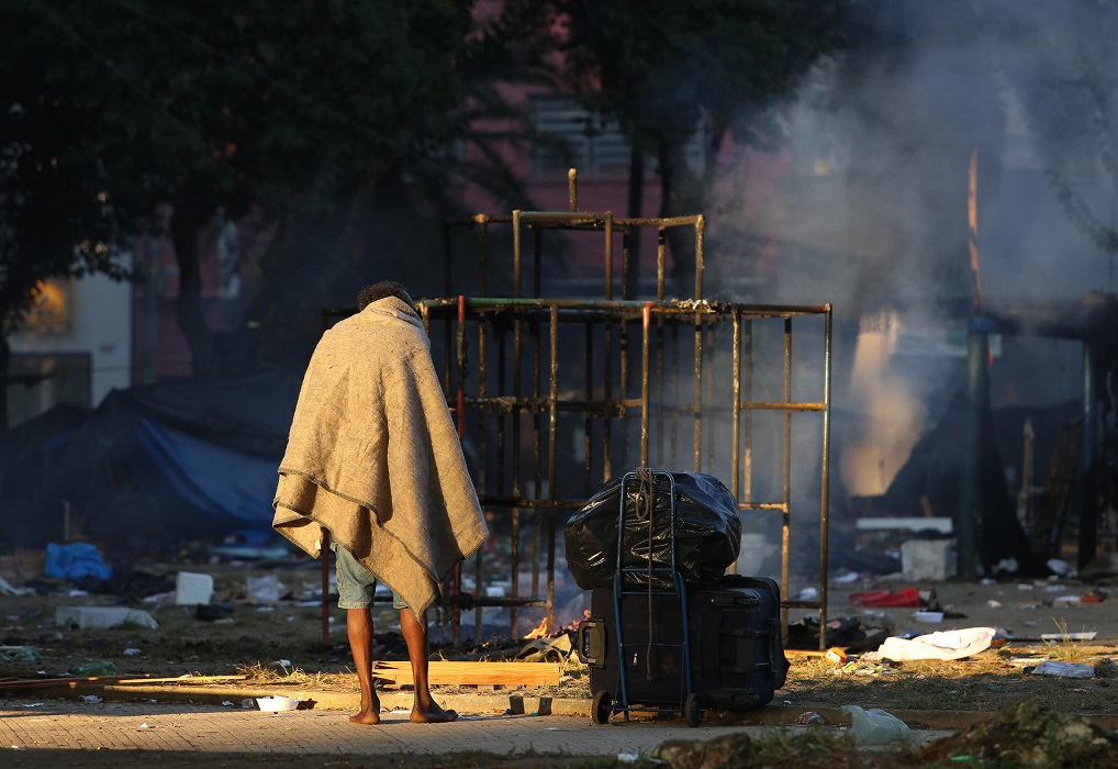 Dependente químico em São Paulo. Tema da coluna de Helcio Costa: A cracolândia é aqui