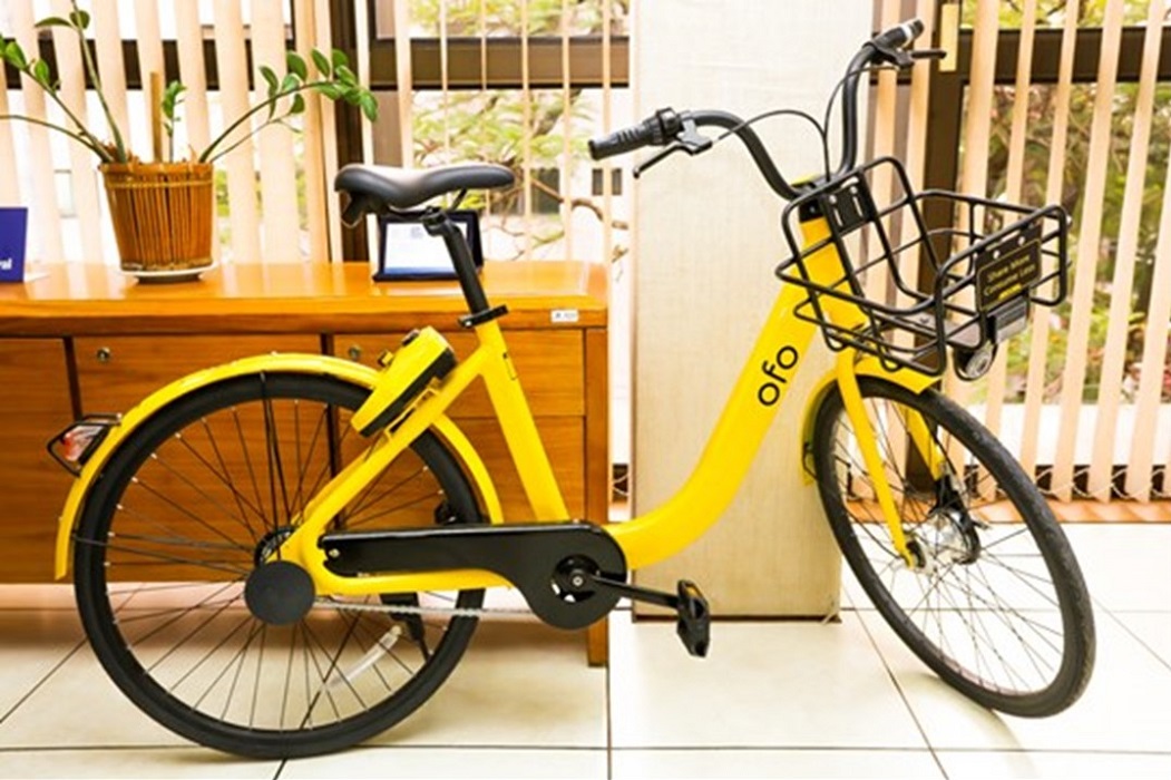 foto de uma das 1.000 bicicletas doadas pela Refeita Federal à prefeitura de sjc