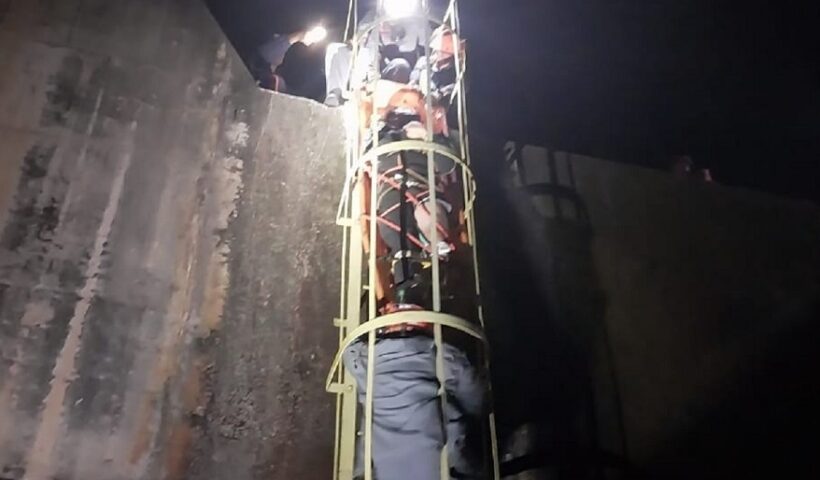 Skatista de 38 anos é resgatado após queda em poço de 15 metros em Paraibuna