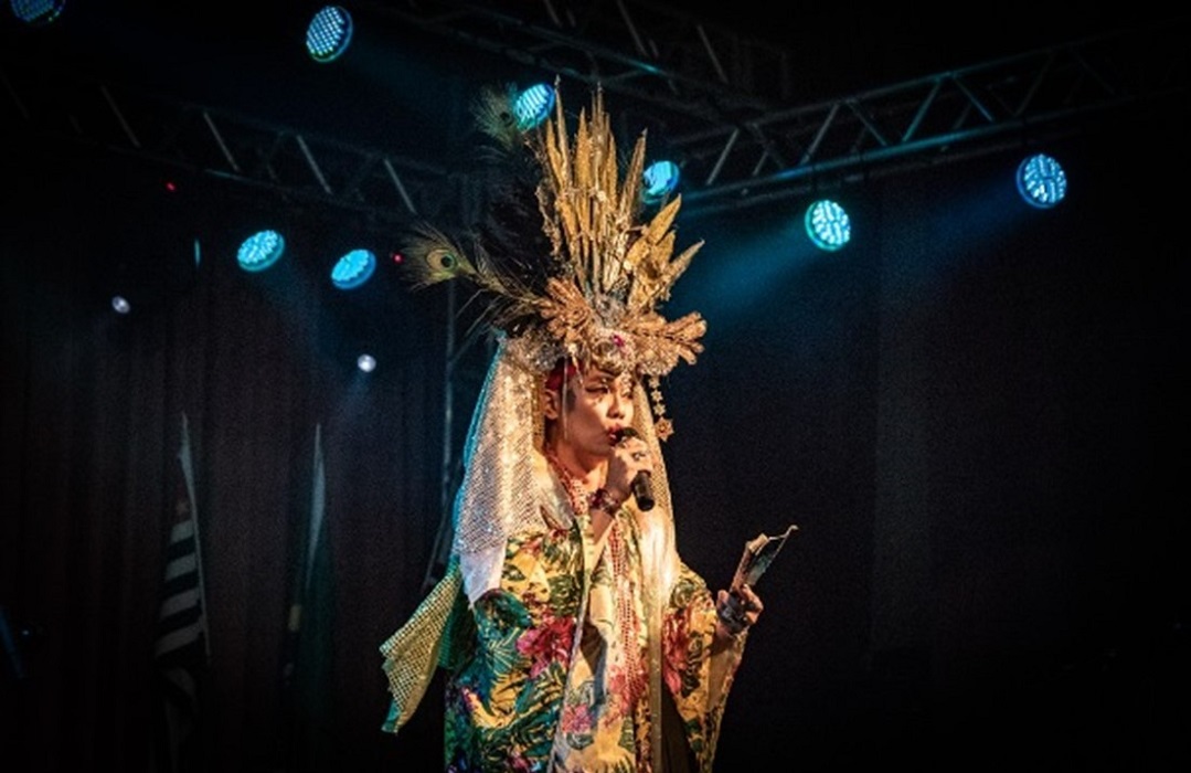 Artista com roupas japonesas. Jacareí recebe a 14ª edição do Festival dos Imigrantes