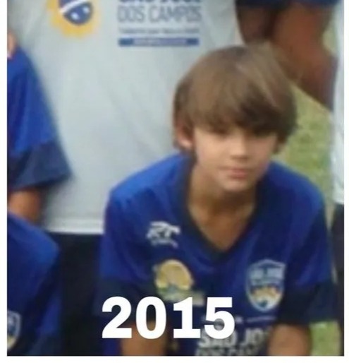Registro de Gustavo Moscardo no São José dos Campos Futebol Clube