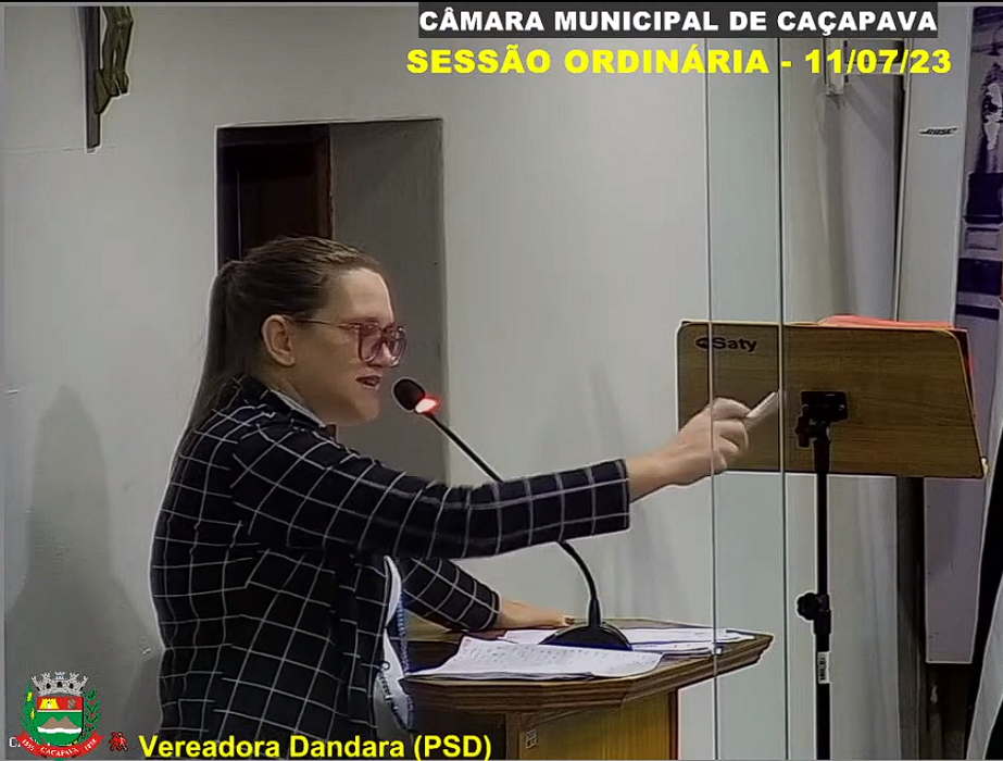 Dandara denuncia tráfico de influência por parte de secretário de Caçapava
