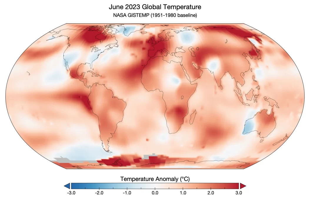 Nasa informa que julho deve ser o mês mais quente da história