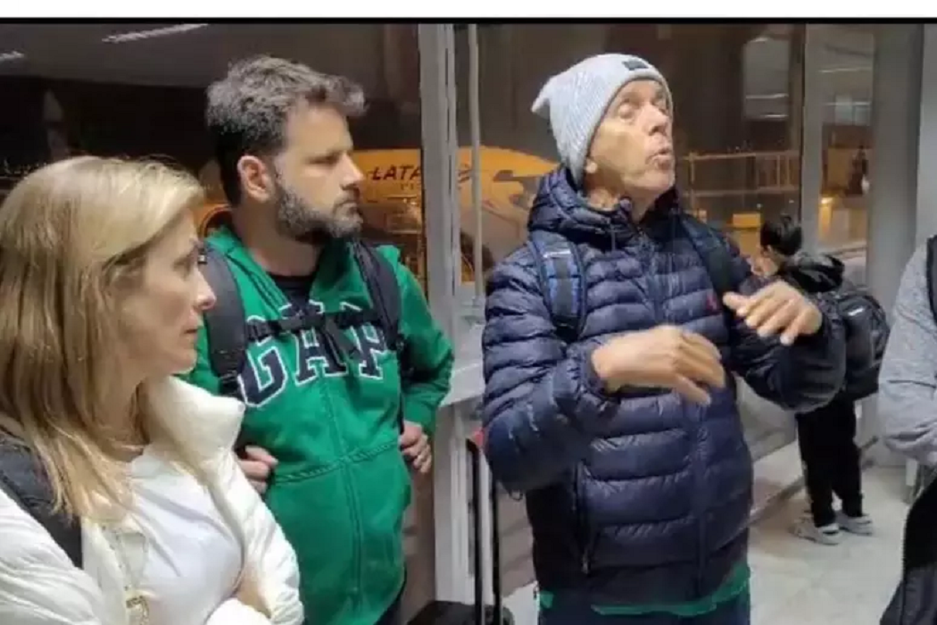 Dois homens e uma mulher que hostilizaram o ministro Alexandre de Moraes em Roma