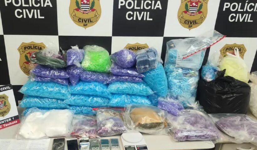 Homens são presos com 12 kg de drogas em Taubaté