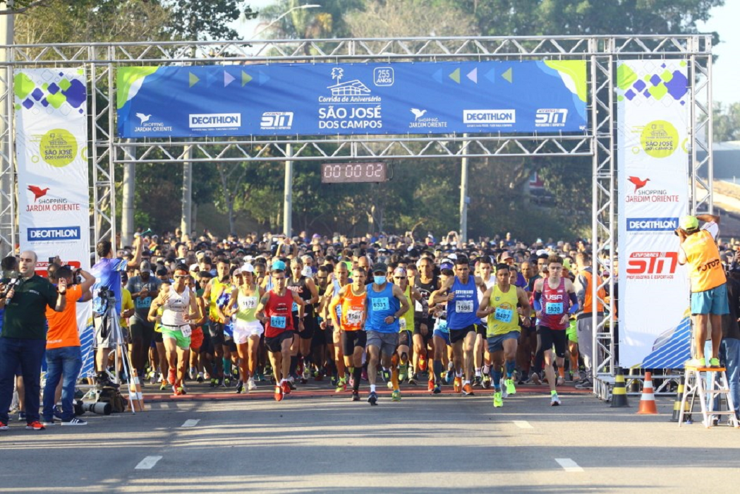 Corrida de aniversário de 256 anos de São José de Campos deve atrair mais de 2.000 corredores