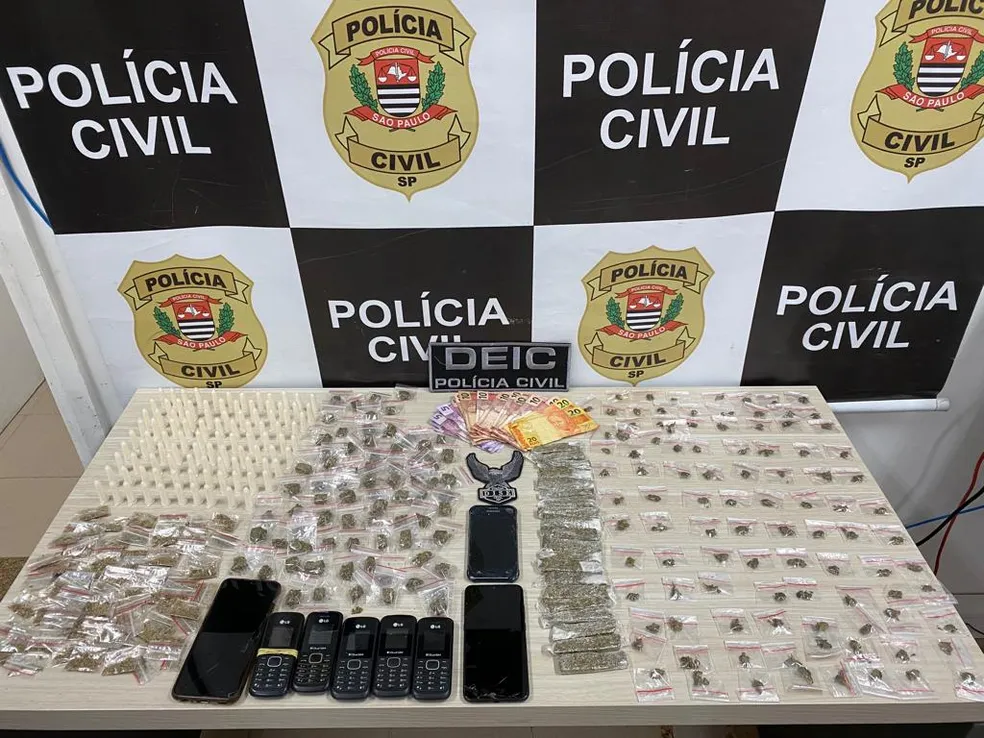 DISE apreende mais de 300 porções de drogas no Campo dos Alemães em São José dos Campos
