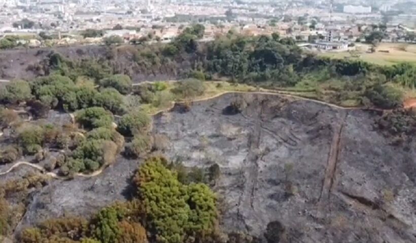 Parque do Itaim tem 10% da área atingida