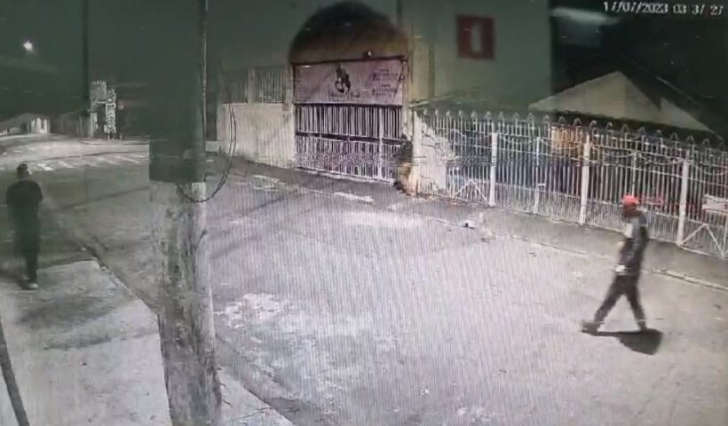 Imagem de câmeras apontando dois suspeitos pela morte de açougueiro em São José dos Campos
