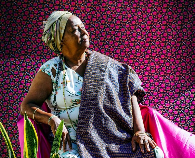 Maria Bernadete Pacífico, a popular Mãe Bernadete, líder quilombola