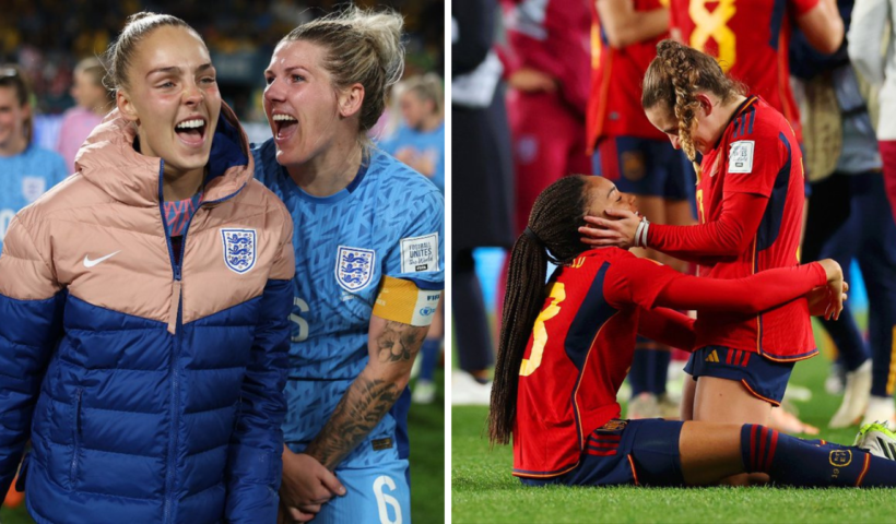 Final da Copa do Mundo feminina será disputada entre Inglaterra e