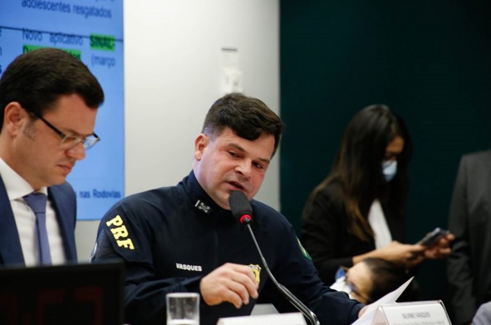 Anderson Torres e Silvivei Vasques, ex-diretor da PRF.