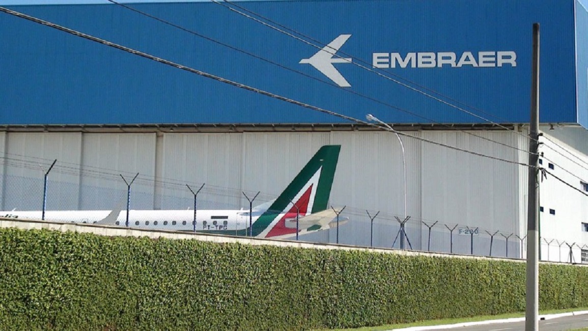 Embraer registra lucro de US$ 80 milhões no segundo trimestre deste ano