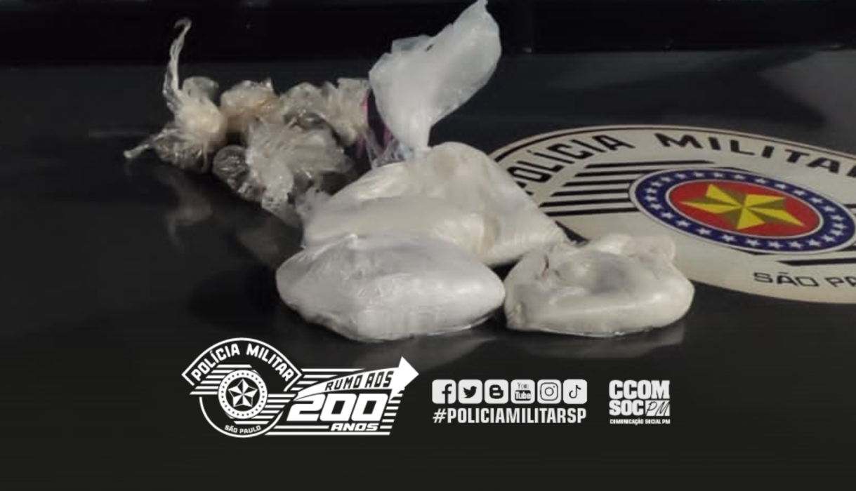 No bairro São Benedito, em Guará, homem é preso com cocaína