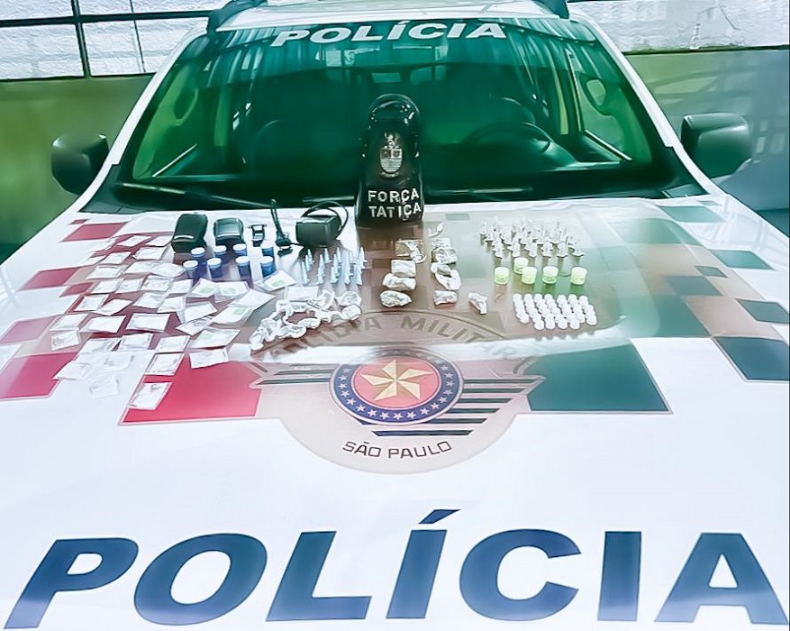 Tráfico de drogas: PM apreende entorpecentes no Banhado