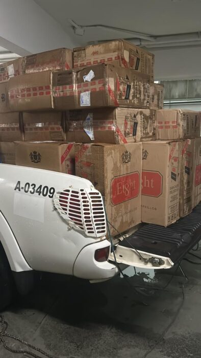Homem é preso com 20 mil caixas de cigarro contrabandeadas