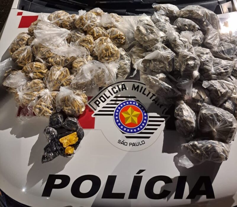 Polícia Civil apreende mais de 15kg de drogas em Jacareí