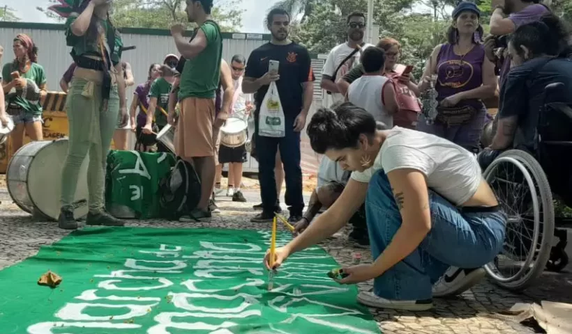 Marcha da Maconha aconteceu neste domingo em São José dos Campos. Foto: Divulgação