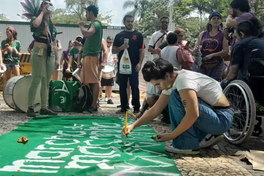 Marcha da Maconha aconteceu na tarde deste domingo em São José dos Campos