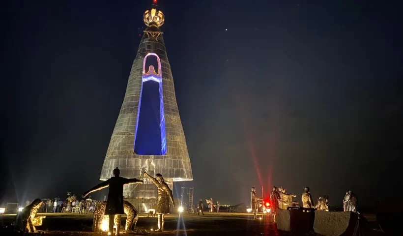 Depois de 6 anos, Estátua de Nossa Senhora Aparecida é inaugurada no bairro Itaguaçu