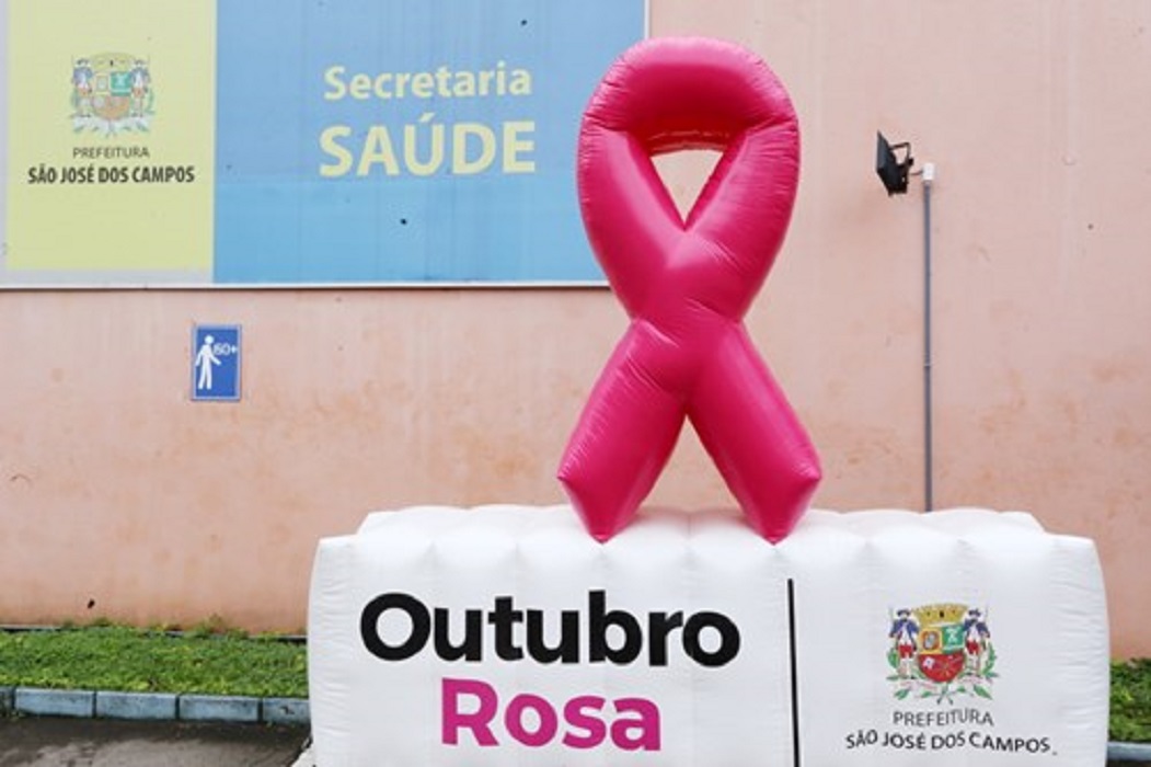 Outubro Rosa conscientiza sobre câncer de mama em São José