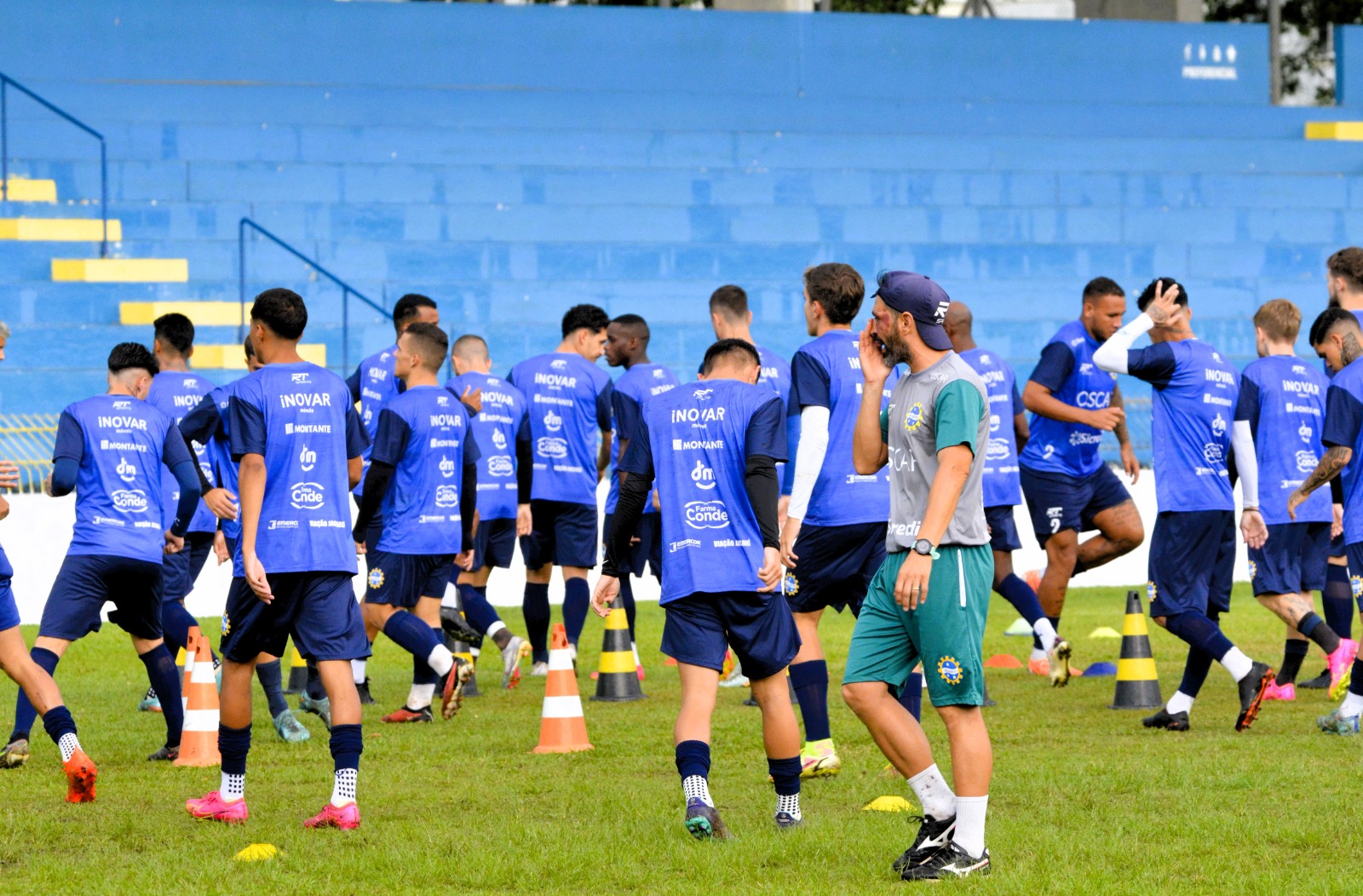 Treinamento do São José EC no Martins Pereira nesta quinta-feira (5)