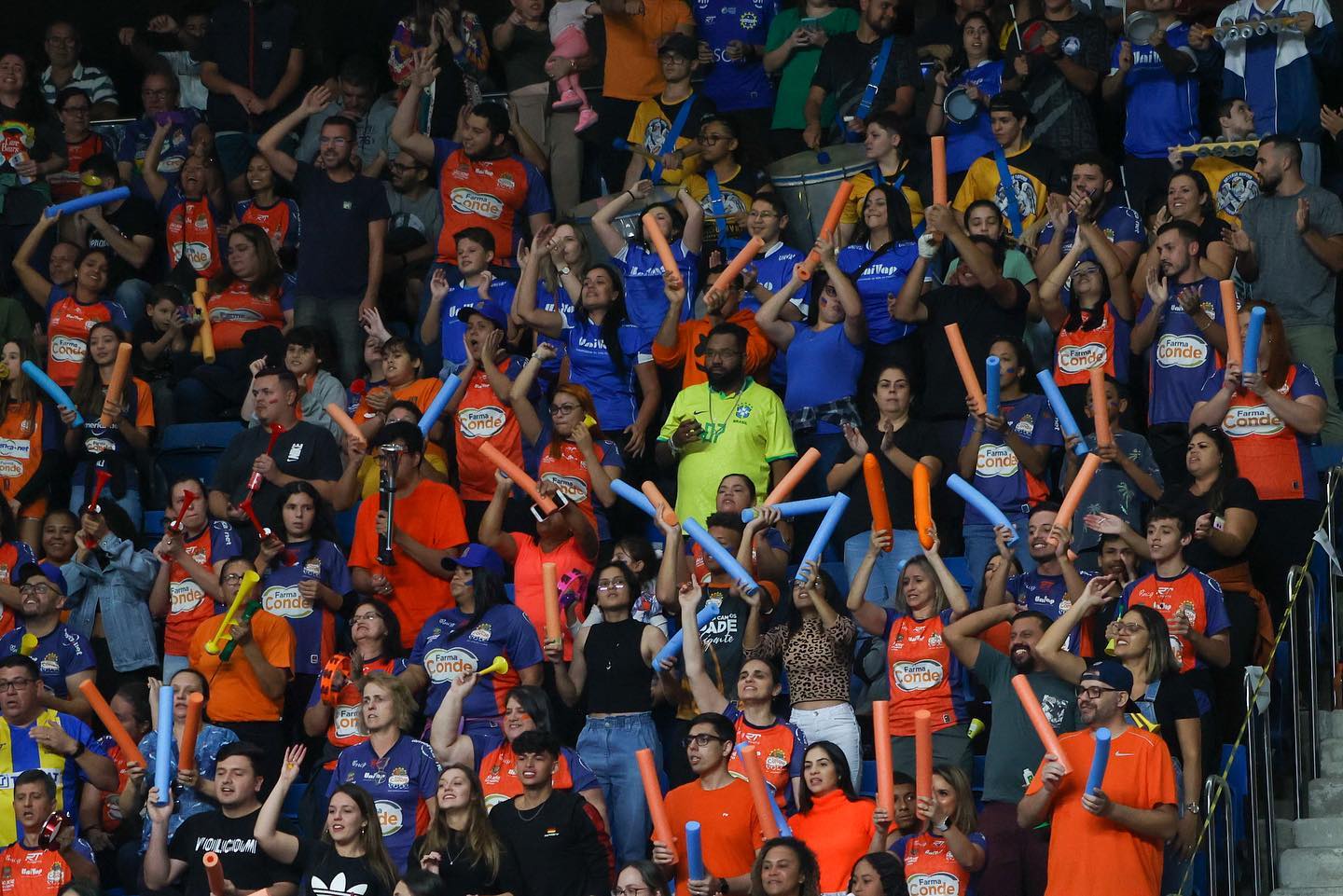 Torcida do Vôlei São José presente na Farma Conde Arena Ingressos para Vôlei São José x Joinville