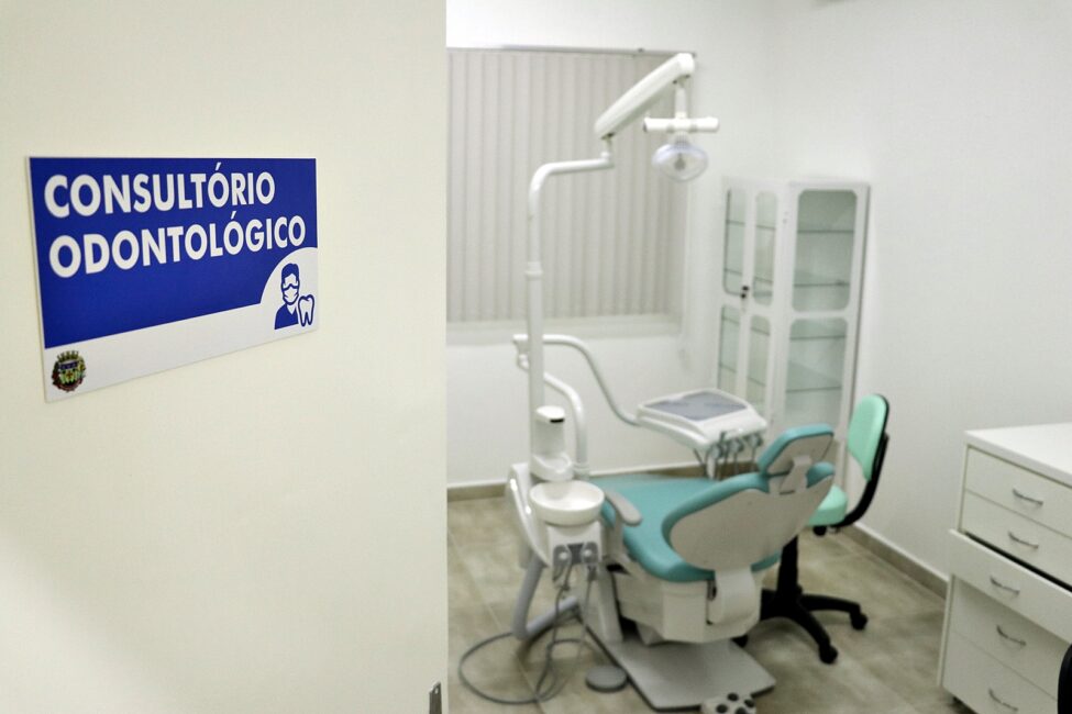 sala de dentista da nova ubs de santo antônio do pinhal