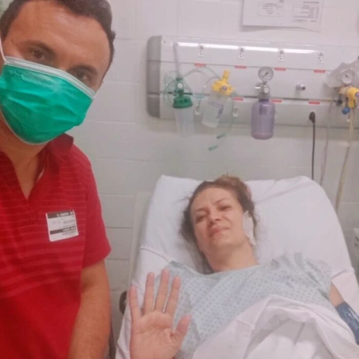 Pastor Belga deixa mulher ferida após ataque em São José