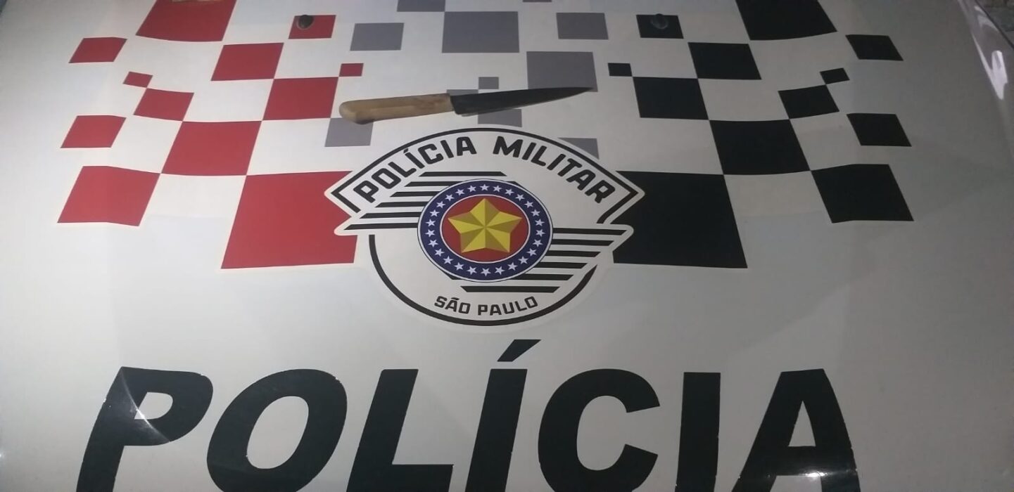 Homem é preso após esfaquear a companheira em Cunha