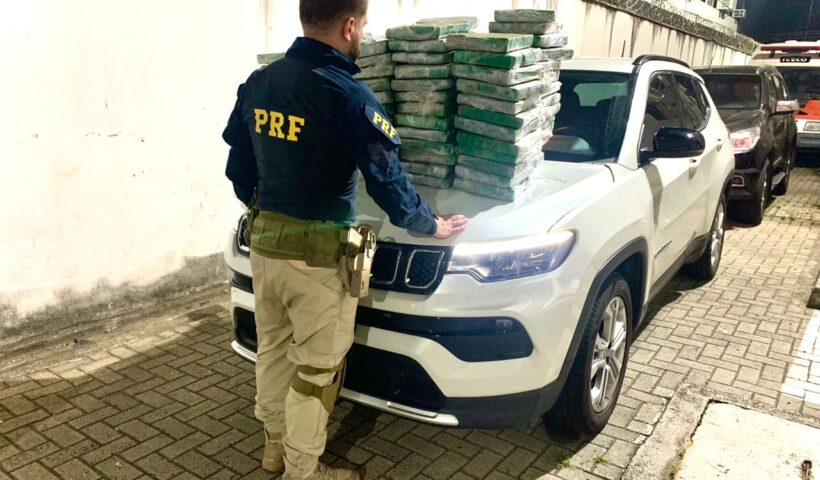 Homem é preso com 200 kg de maconha na Dutra, em Taubaté