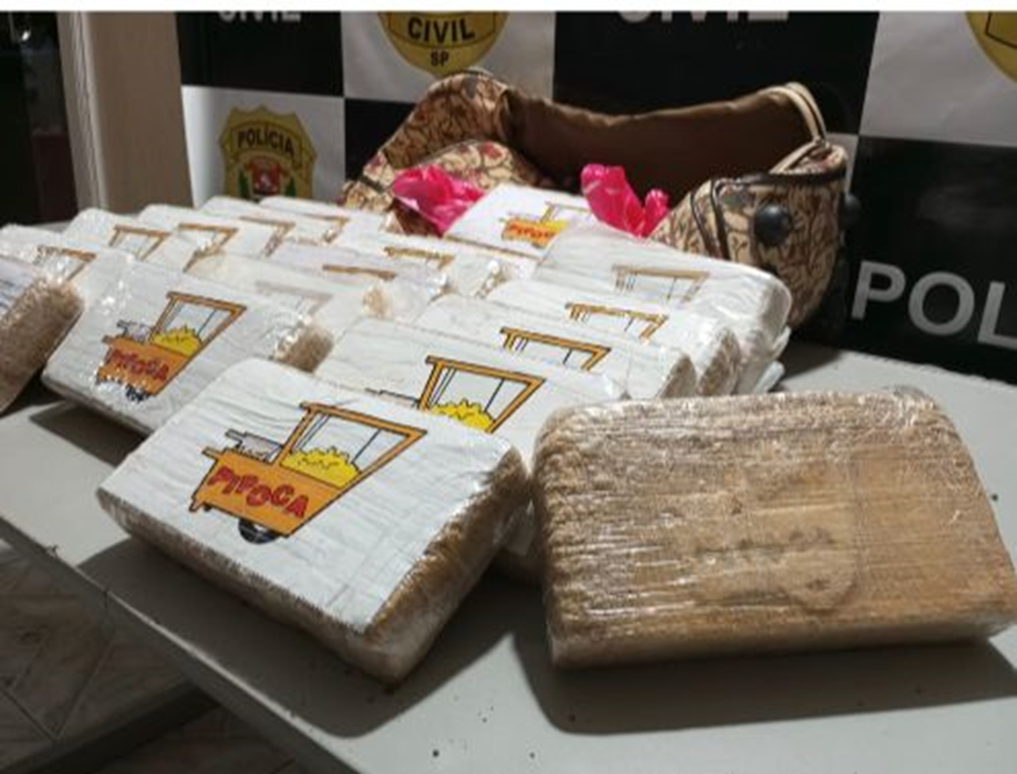 Homem é preso com tijolos de cocaína em Lorena
