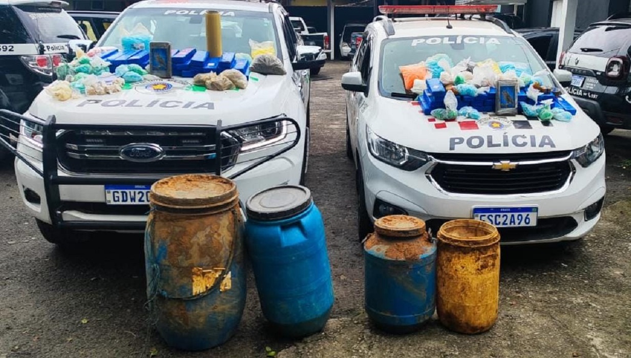 Homem é preso com grande quantidade de drogas em Ubatuba